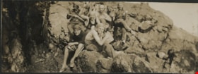 Boy Scouts on rocks, Aug. 1925 thumbnail