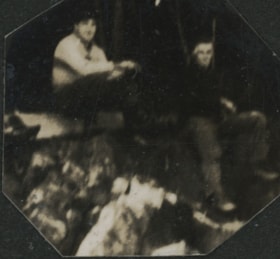 Boy Scouts on rocks, Aug. 1926 thumbnail