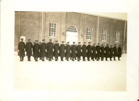 Standing in formation, November 19, 1937 thumbnail