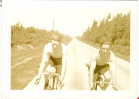 Bicycle riders, June 31, 1936 thumbnail