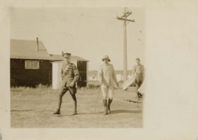 Sergeant givng orders at Sarcee, 1936 thumbnail
