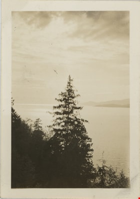 Looking up Howe Sound from Point Grey, 1937 thumbnail