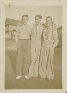 Jack, Harv, Crit three yokels, 11 Jul. 1937 thumbnail