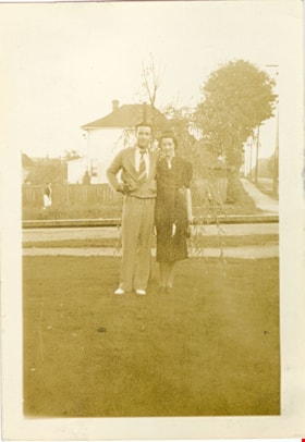 Crichton Hawkshaw and Marge Coffee, July 1937 thumbnail