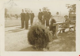 Pallbearers in Masonic Cemetery, 7 Jun. 1937 thumbnail