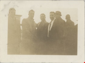 Men at Winnipeg airport, Nov. 1937 thumbnail