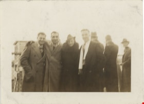 Ken, Gordon, Ivy and Crichton at Winnipeg Airport, Nov. 1937 thumbnail