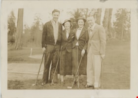 Golfers in Stanley Park, 18 Apr. 1937 thumbnail