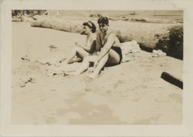 Pat and Bill at Britannia Beach, 1938 thumbnail