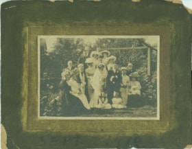 Hawkshaw wedding, September 3, 1909 thumbnail