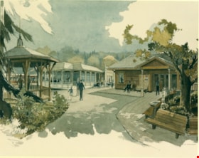 Presentation drawing of Heritage Park, [1971] thumbnail