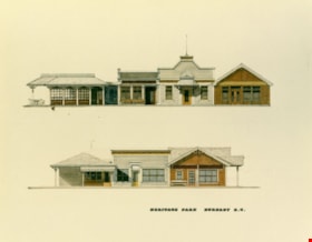 Elevation drawings of Heritage Park, [1971] thumbnail
