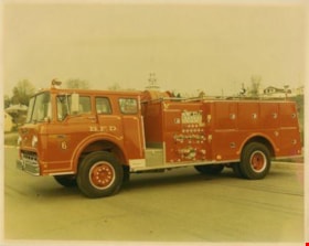 Burnaby Fire Department fire truck no. 6, [1971] thumbnail