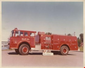 Burnaby Fire Department fire truck no. 9, 1972 thumbnail