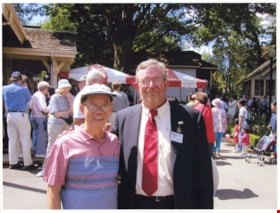 Richard Low and Mayor Derek Corrigan, July 1, 2003 thumbnail