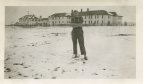 Soldier in a snow covered field, [between 1941 and 1945] thumbnail
