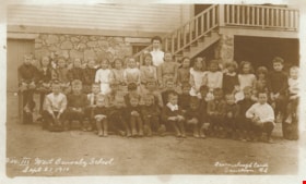 Division III West Burnaby School, September 21, 1910 (date of original) thumbnail