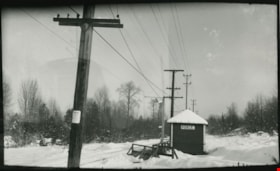 Vorce tram station, [before 1953] thumbnail
