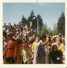 Crowd during royal visit to Burnby Municipal Hall, 7 May 1971 thumbnail