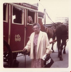 Woman and carriage, [9 May 1971] thumbnail