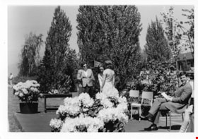 Burnaby Rhododendron Festival stage, May 1971 thumbnail
