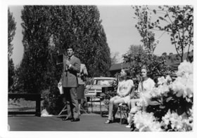 Burnaby Rhododendron Festival stage, May 1971 thumbnail