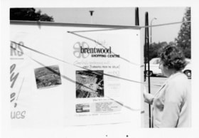Rose Bancroft with Brentwood Shopping Centre poster, 1971 thumbnail