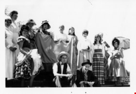 Burnaby Mayor and staff dressed in pioneer costumes, 20 July 1971 thumbnail