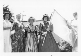 Burnaby staff dressed in pioneer costumes, 20 July 1971 thumbnail