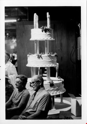 Seniors with centennial cake, 22 September 1971 thumbnail