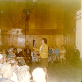 Rose Bancroft speaking on Pioneer Day, 22 September 1971 thumbnail
