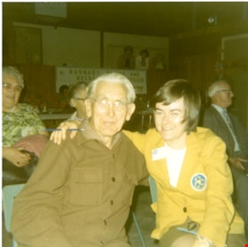 Mary Trainer with senior on Pioneer Day, 22 September 1971 thumbnail