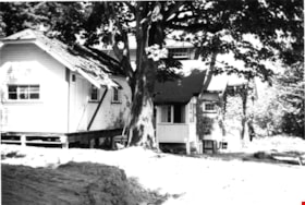 Elworth garage and Elworth house, 1971 thumbnail