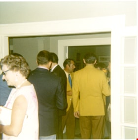 Reception for Heritage Village, [August 1971] thumbnail