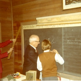 H.B. MacLean at opening of Heritage Village, November 1971 thumbnail