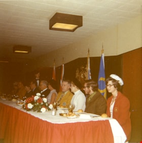 Head table at civic luncheon, 19 November 1971 thumbnail