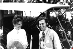 Guests with McLaughlin-Buick at reception, 5 August 1971 thumbnail