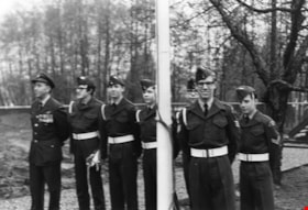 Air cadets at opening of Heritage Village, 19 November 1971 thumbnail