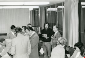 Guests at reception at Burnaby Municipal Hall, [1971] thumbnail