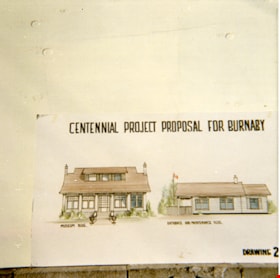 Artist's rendering of Heritage Village, [1971] thumbnail