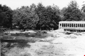 Construction of Heritage Village and tram, 1971 thumbnail