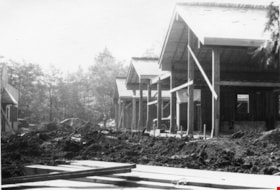 Buildings under construction in Heritage Village, 1971 thumbnail