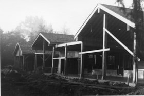 Buildings under construction in Heritage Village, 1971 thumbnail