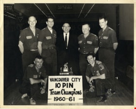 Vancouver City 10 Pin Team Champions, [between 1960 and 1961] thumbnail