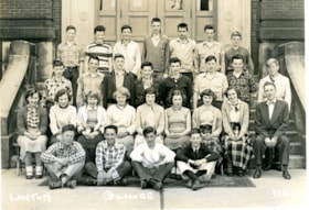 Grade 7 class at Gilmore Avenue School, [1953-1954] thumbnail