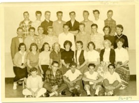 Grade 9, Division 1 class at McPherson Park Junior High School, [1956-1957] thumbnail