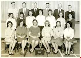 Staff at Douglas Road Elementary School, [1963-1964] thumbnail