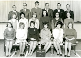 Staff at Douglas Road School, [1970-1971] thumbnail