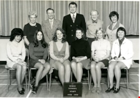 Staff at Schou School, [1972-1973] thumbnail