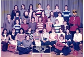 School patrol at Chaffey-Burke School, [1977-1978] thumbnail